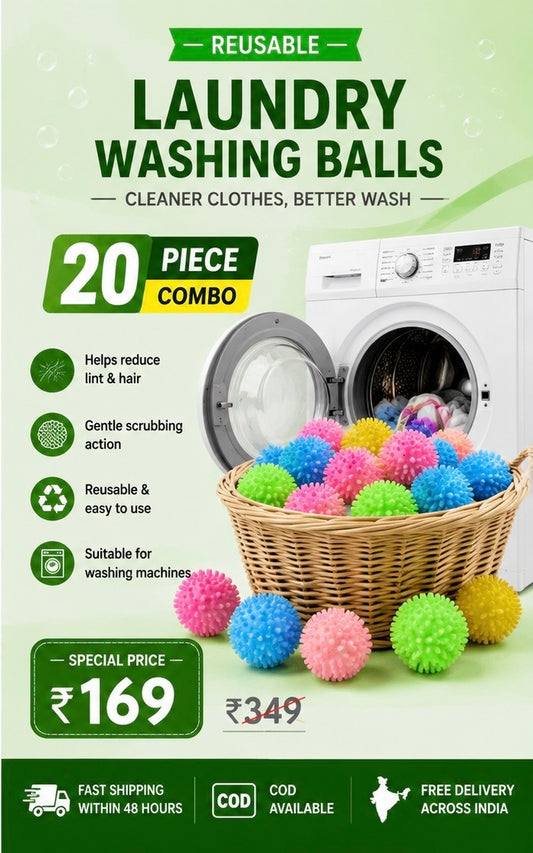 Reusable Laundry Washing Balls