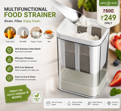 Multifunctional Food Strainer