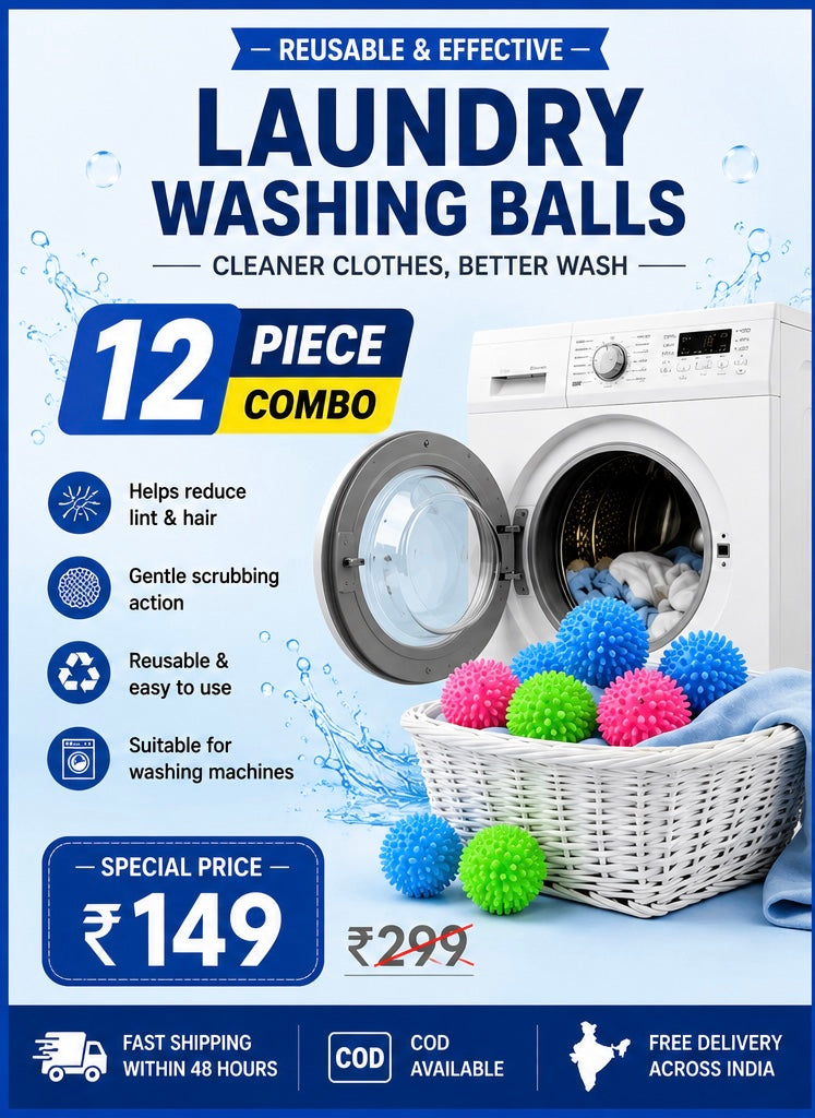 Reusable Laundry Washing Balls